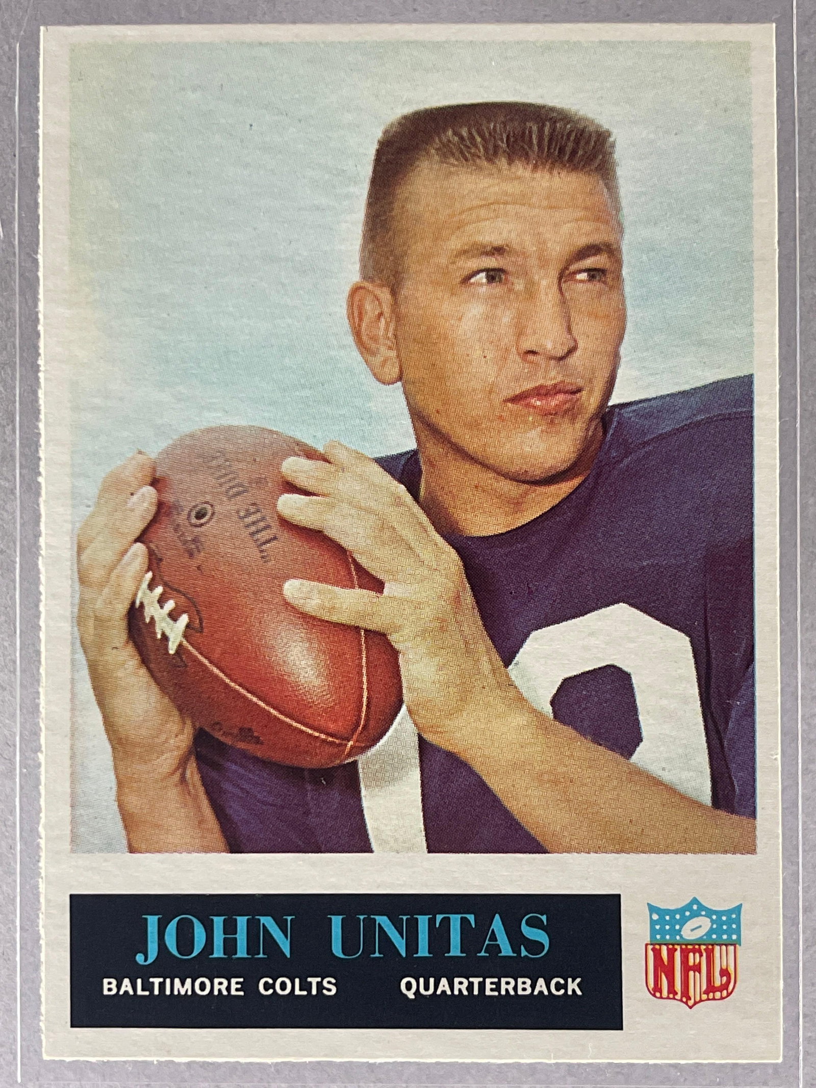 1965 Philadelphia John Unitas #12 (1 of 2)