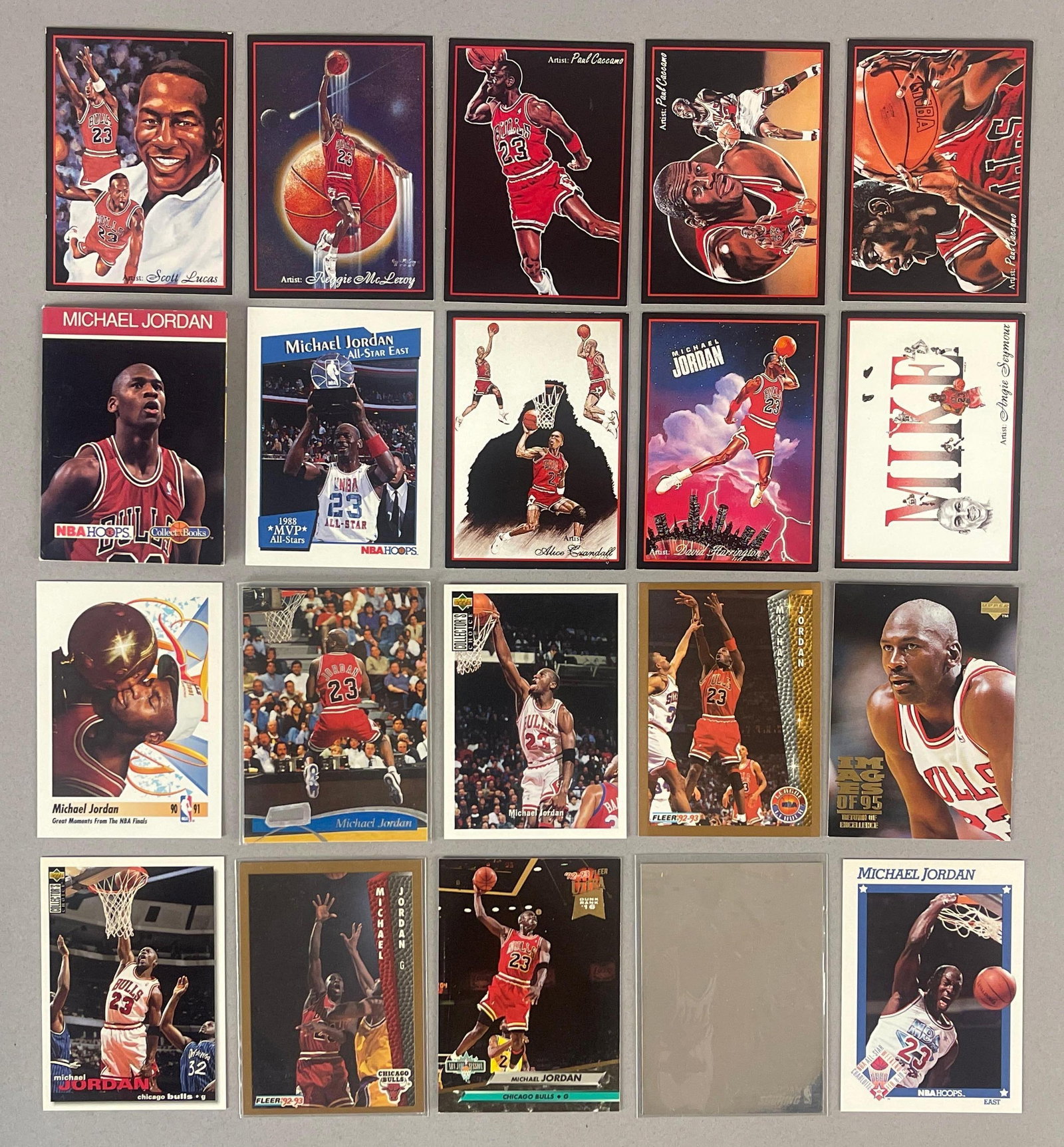 20 - Michael Jordan Cards: Nice Selection