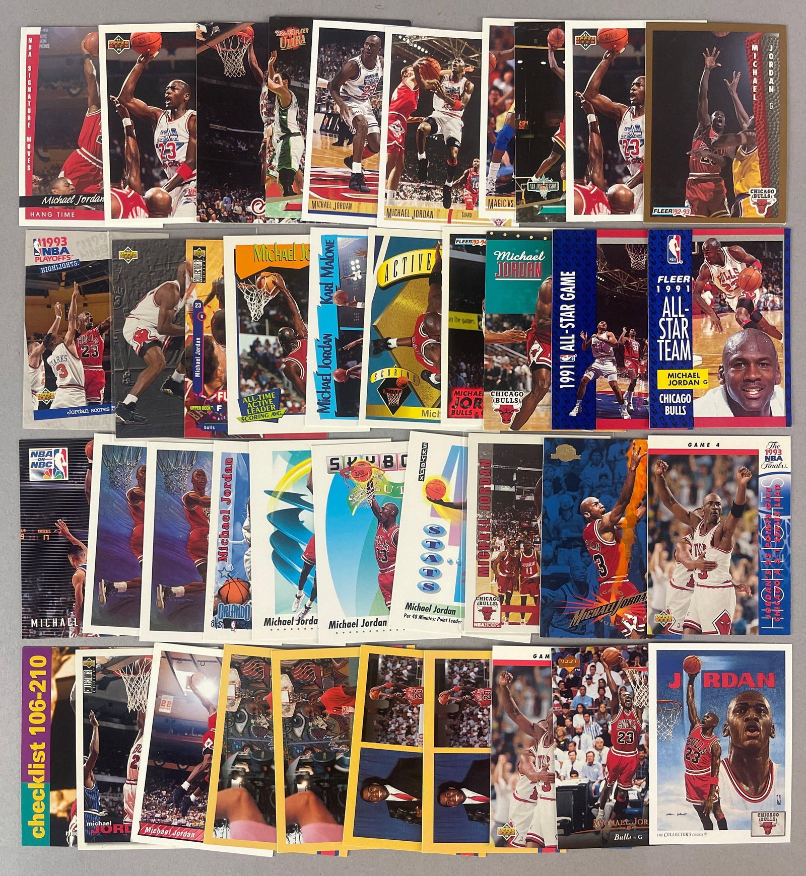 40 - Michael Jordan Cards (1 of 2)