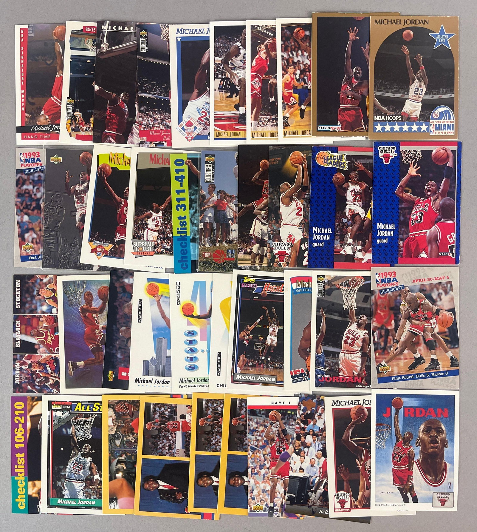 40 - Michael Jordan Cards (1 of 2)