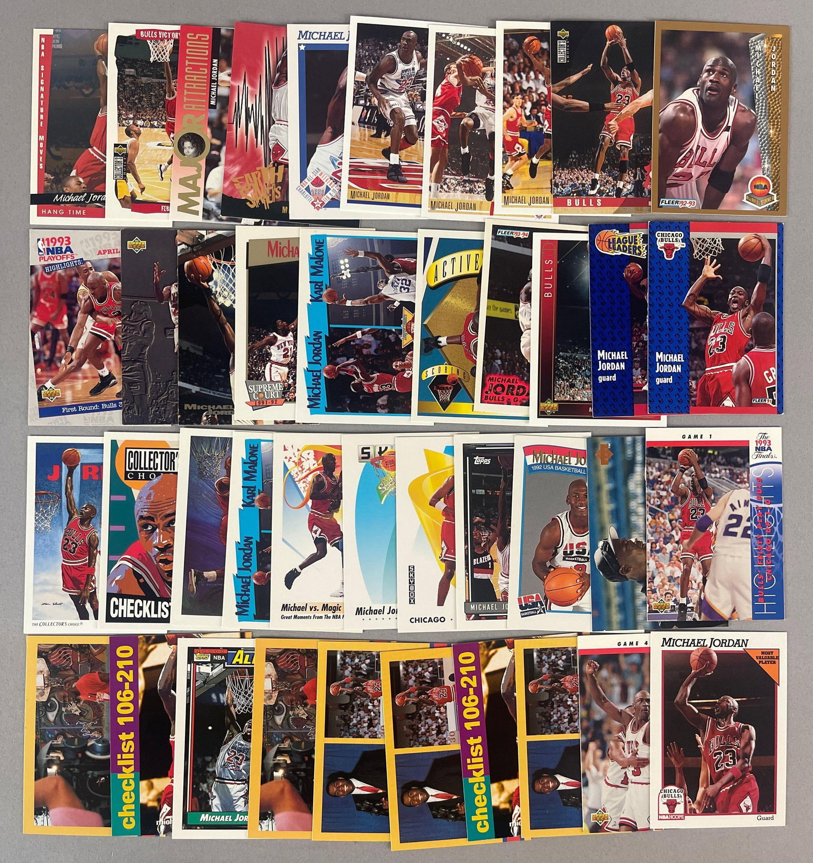 40 - Michael Jordan Cards (1 of 2)