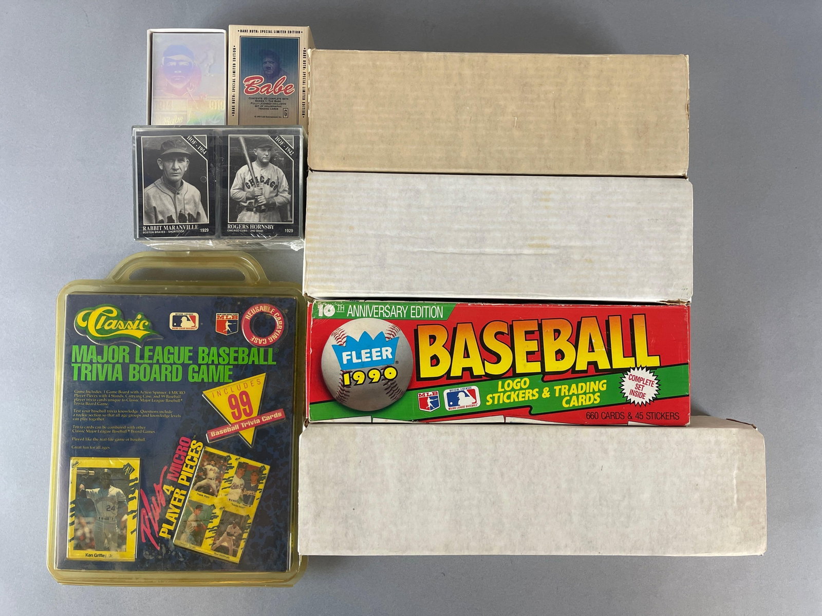 1987 - 92 Fleer, Upper Deck, and Topps Baseball Sets and More (1 of 2)