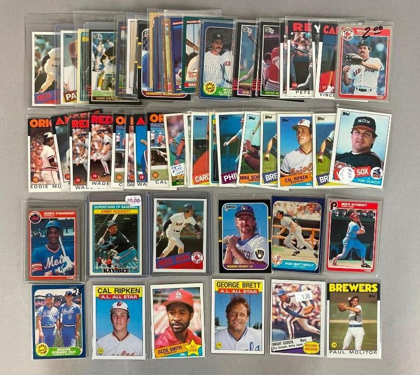 150+ 1970s - 80 Baseball HOFs, Stars, and Rookies (1 of 2)