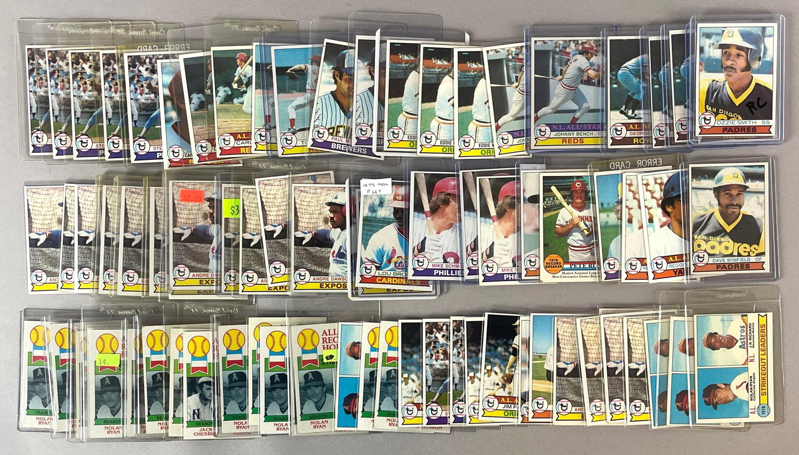 75+ 1979 Topps Baseball HOFs and Stars (1 of 2)