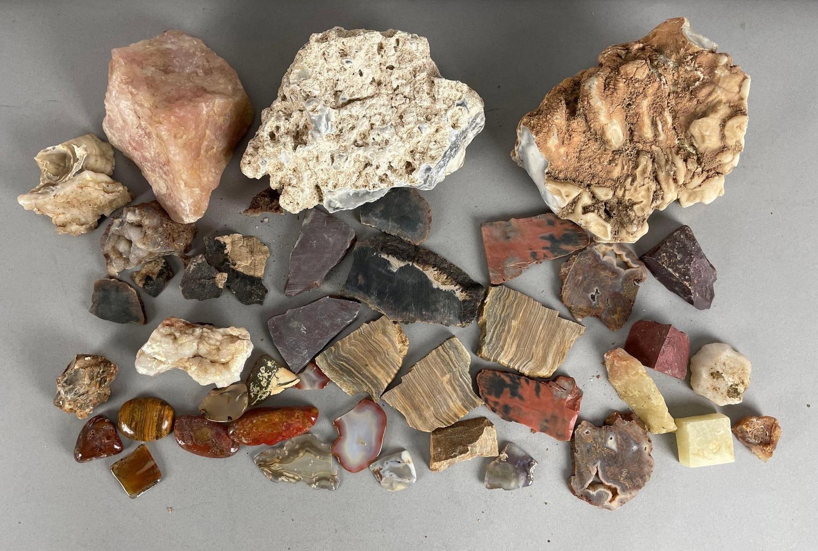 Group of Assorted Lapidary Stones (1 of 2)