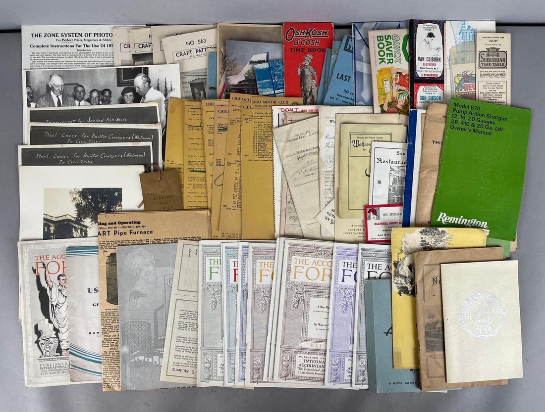 Group of Assorted Vintage Ephemera (1 of 3)