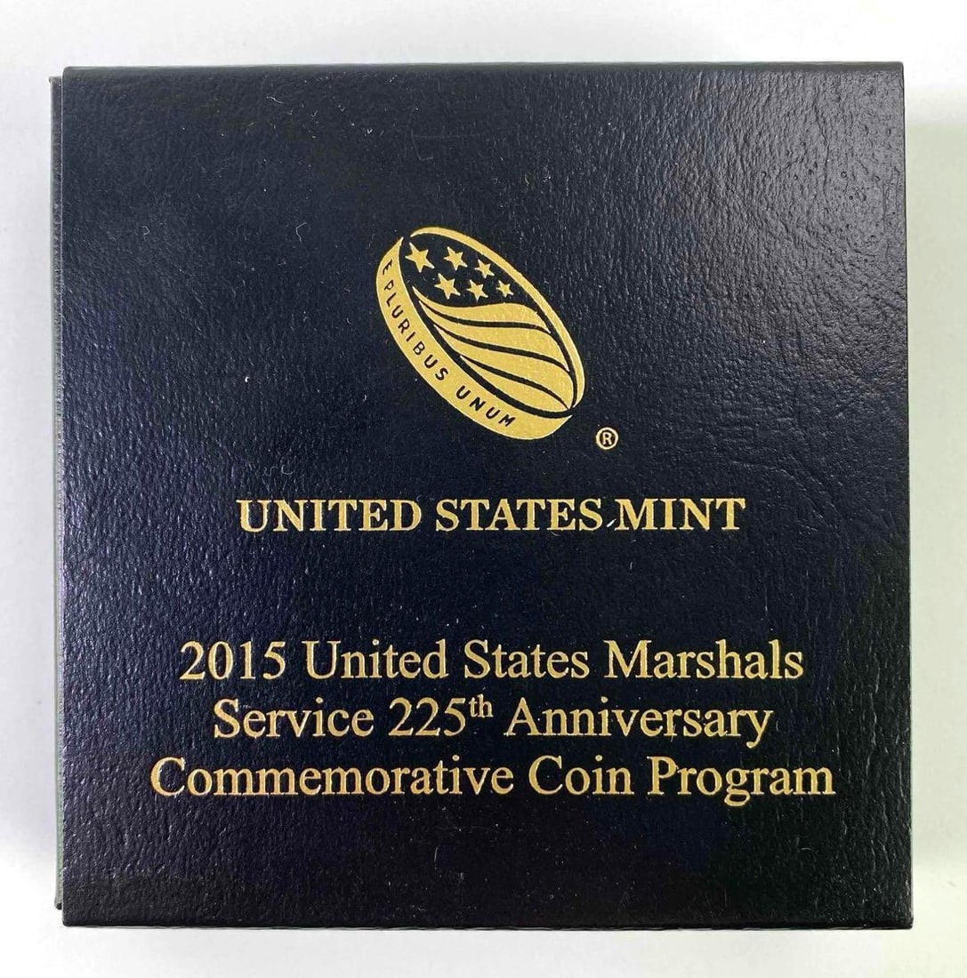 2015 US Mint Marshals Service 225th Anniversary Commemorative $5 Gold Coin: With COA 2015 US Mint Marshals Service 225th Anniversary Commemorative Coin