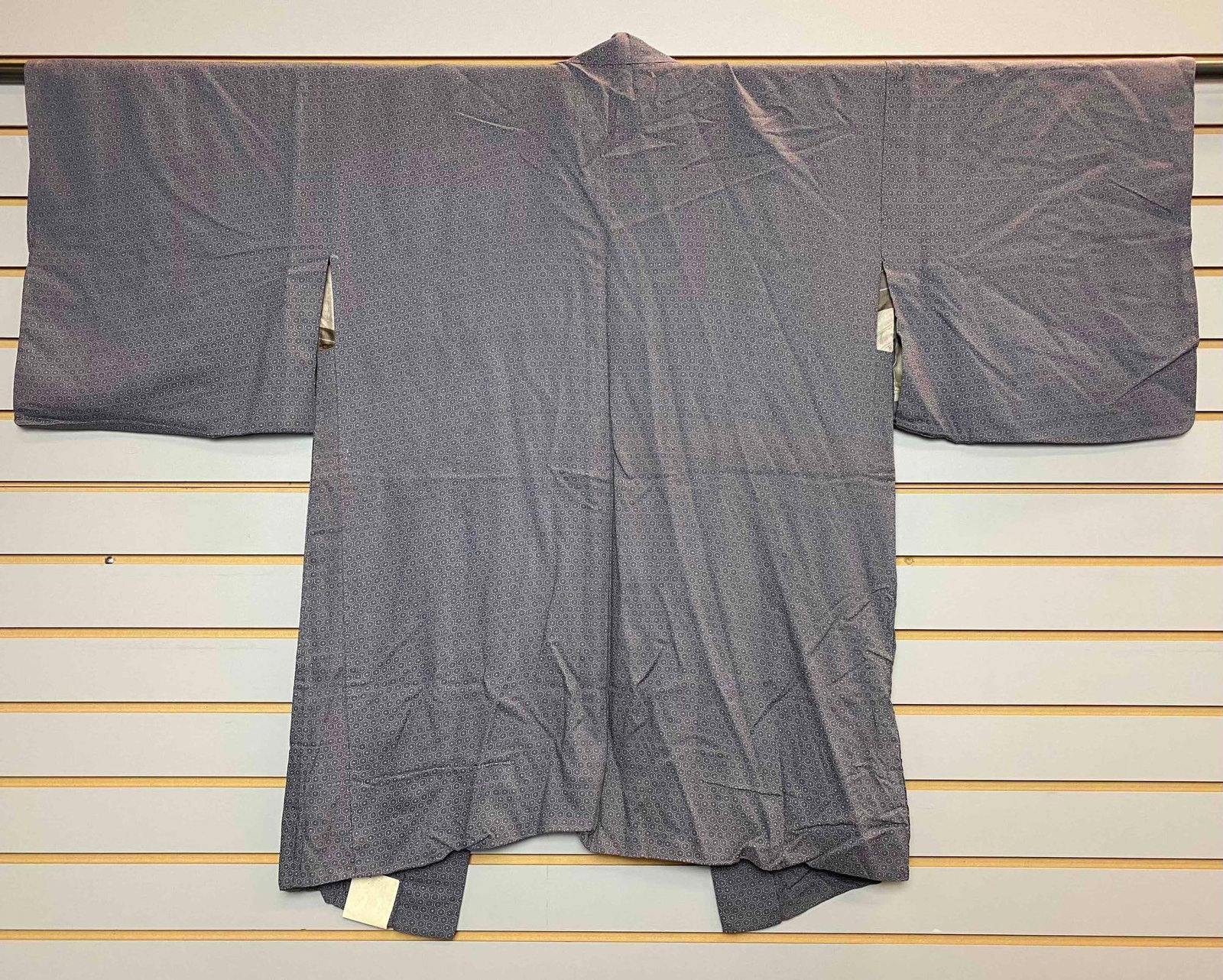 Grey Patterned Kimono - 4