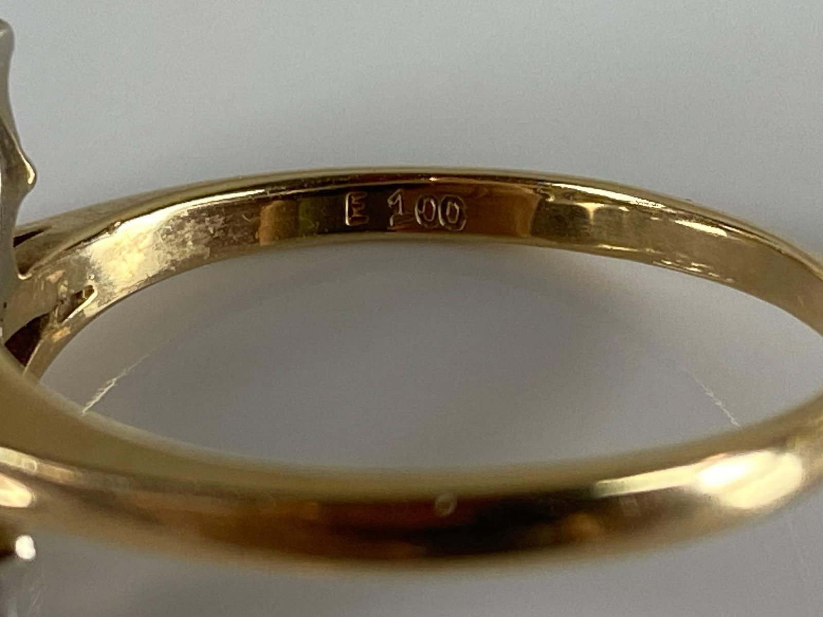 14KP Gold Diamond Ring - 6