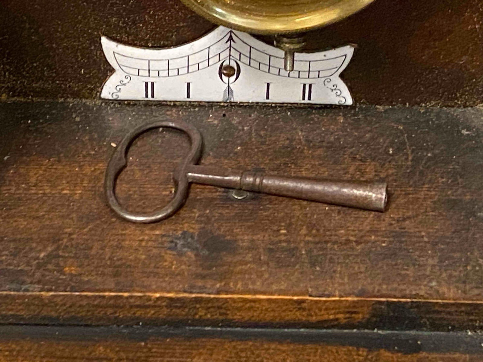 Antique Wood Wall Pendulum Clock - 5