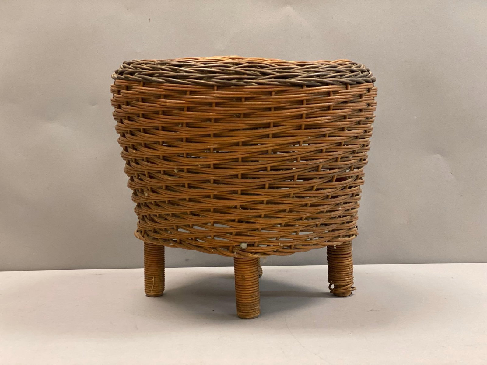 Wicker Foot Stool - 2
