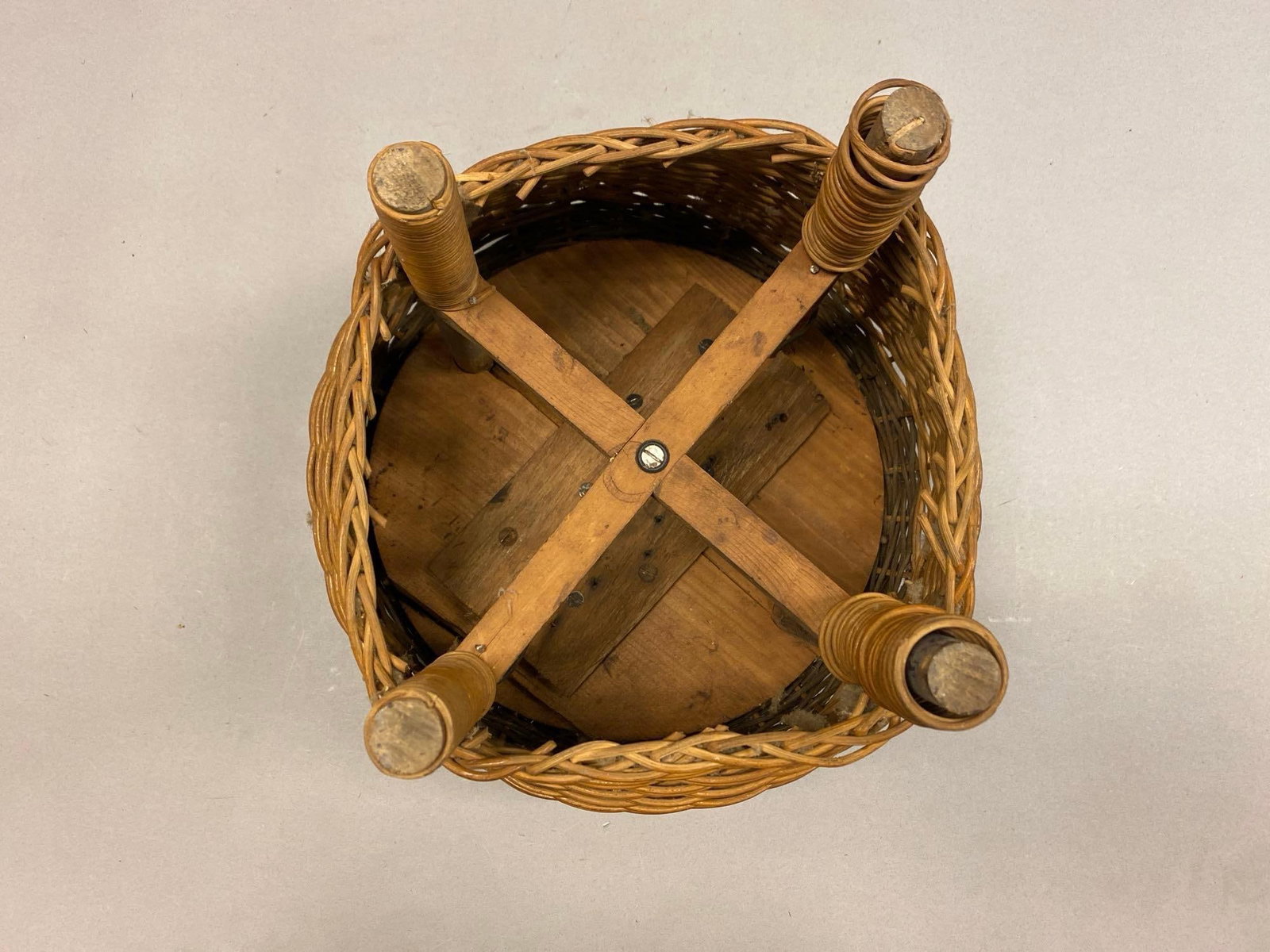 Wicker Foot Stool - 4