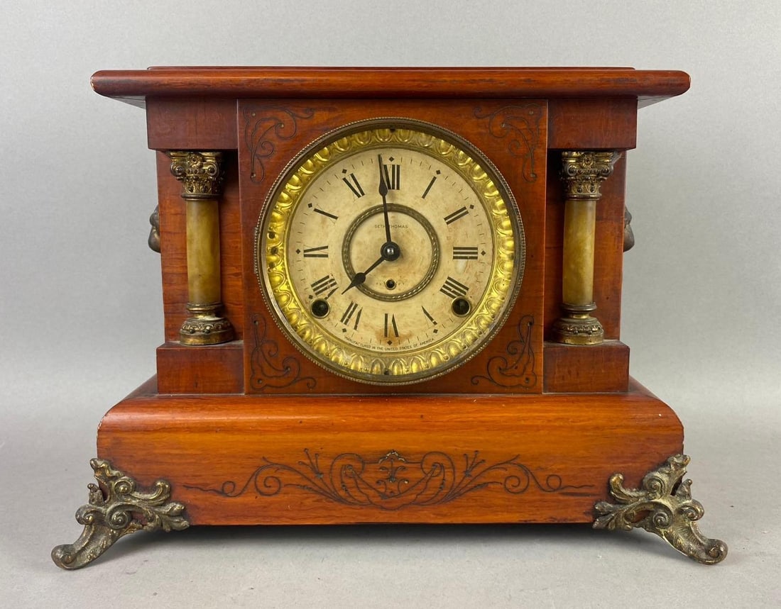 Antique 1880s Seth Thomas Mantel Clock (1 of 6)