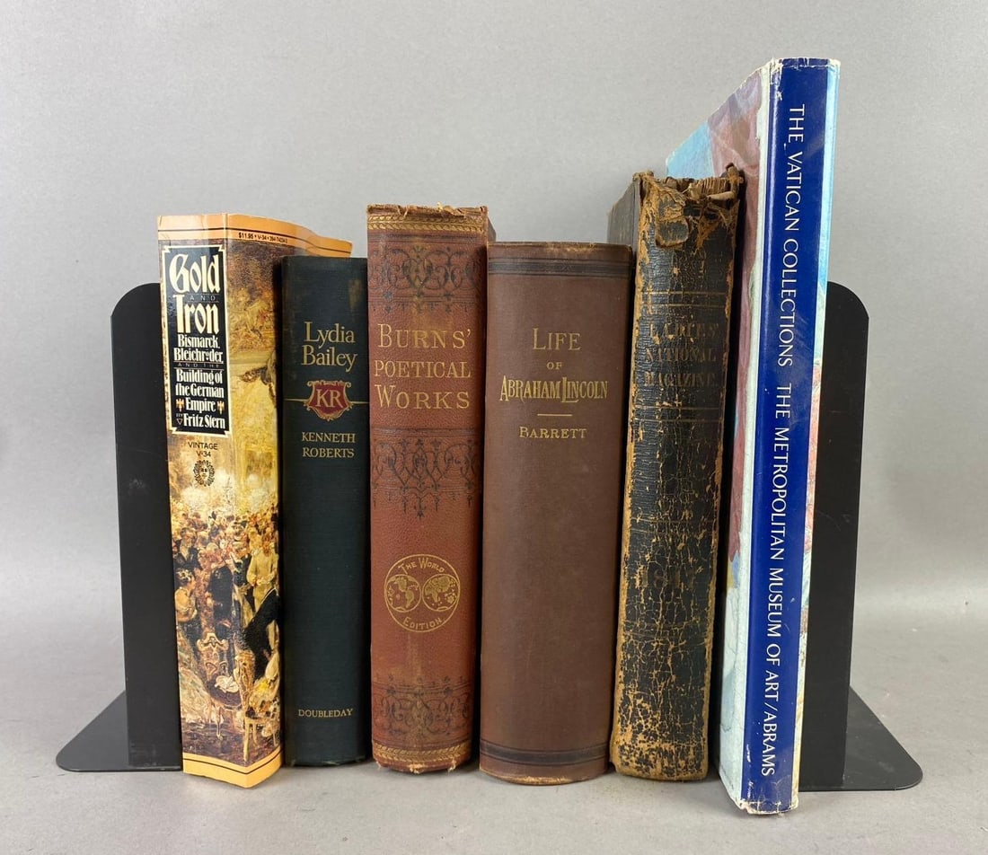 Group of 6 Antique Books and More (1 of 3)