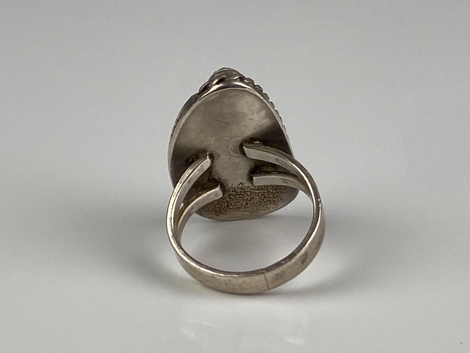 Sterling Silver Fire Opal Ring - 3