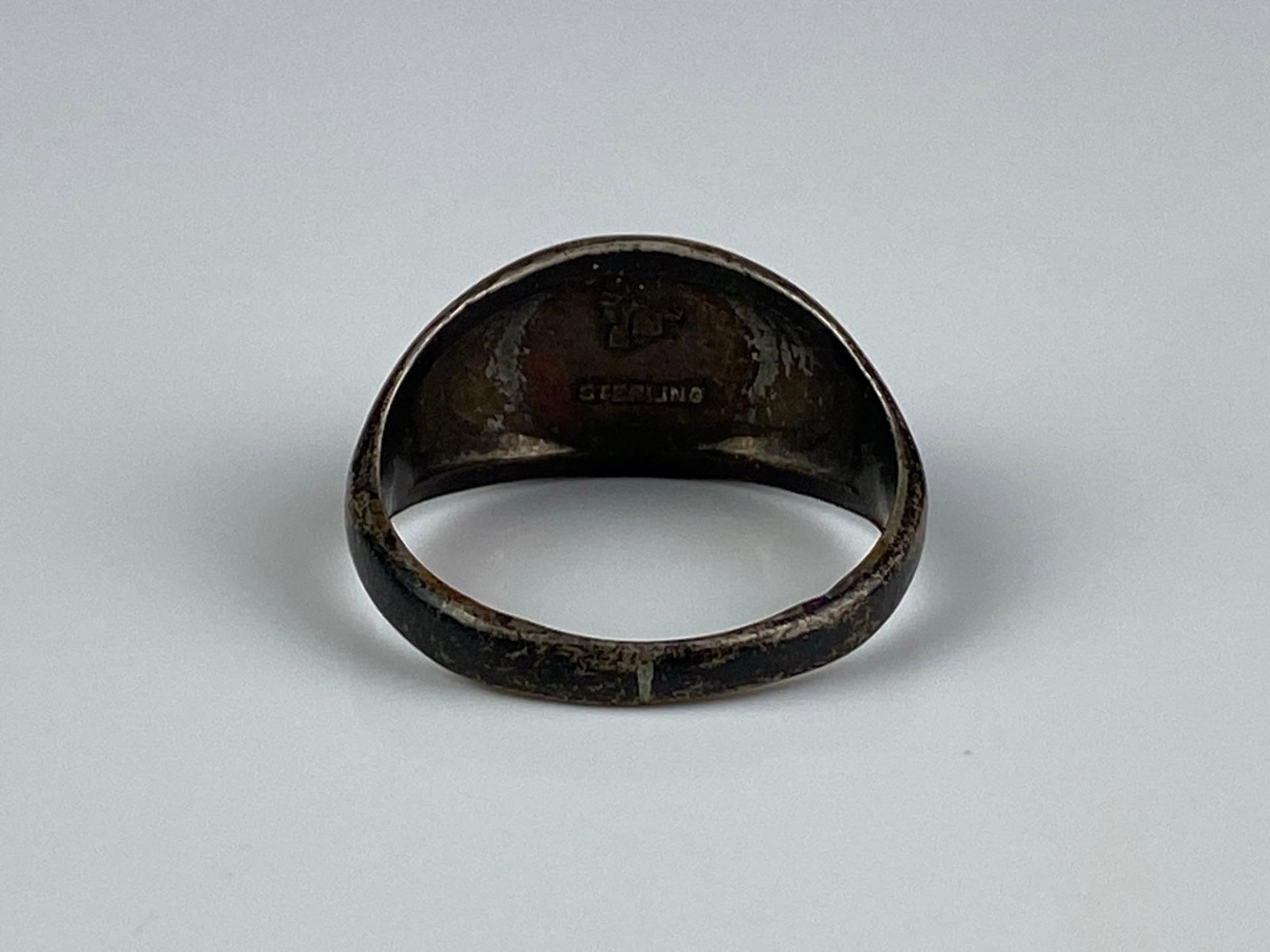 Signed Sterling Silver Turquoise Ring - 3