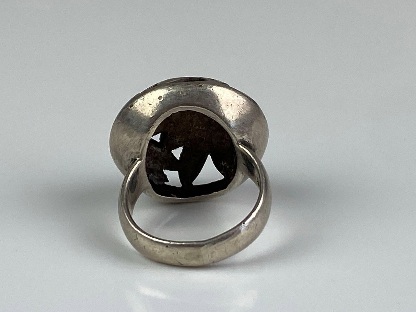Sterling Silver MOP Floral Ring - 3