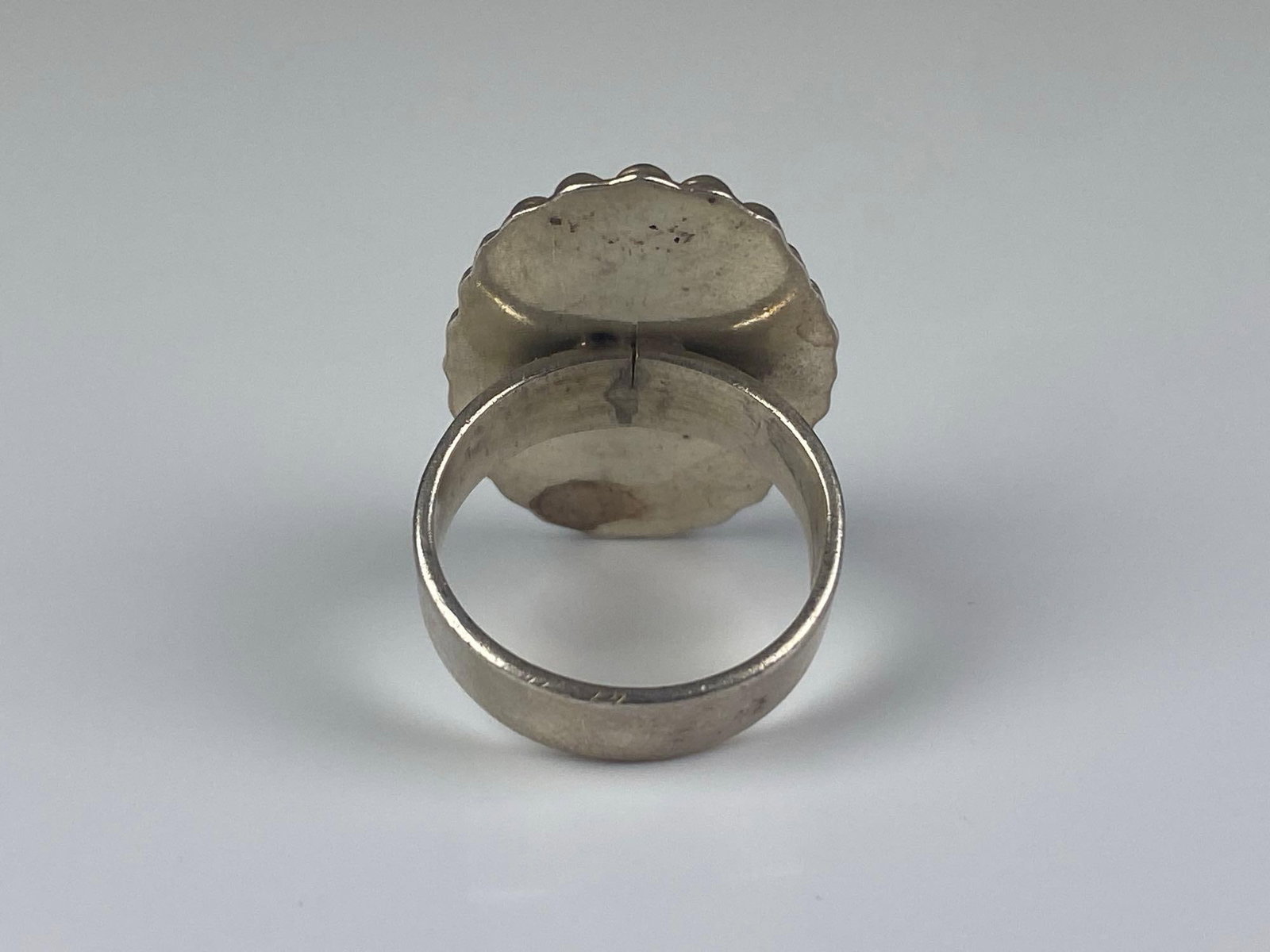 Mexican Sterling Silver Statement Ring - 3