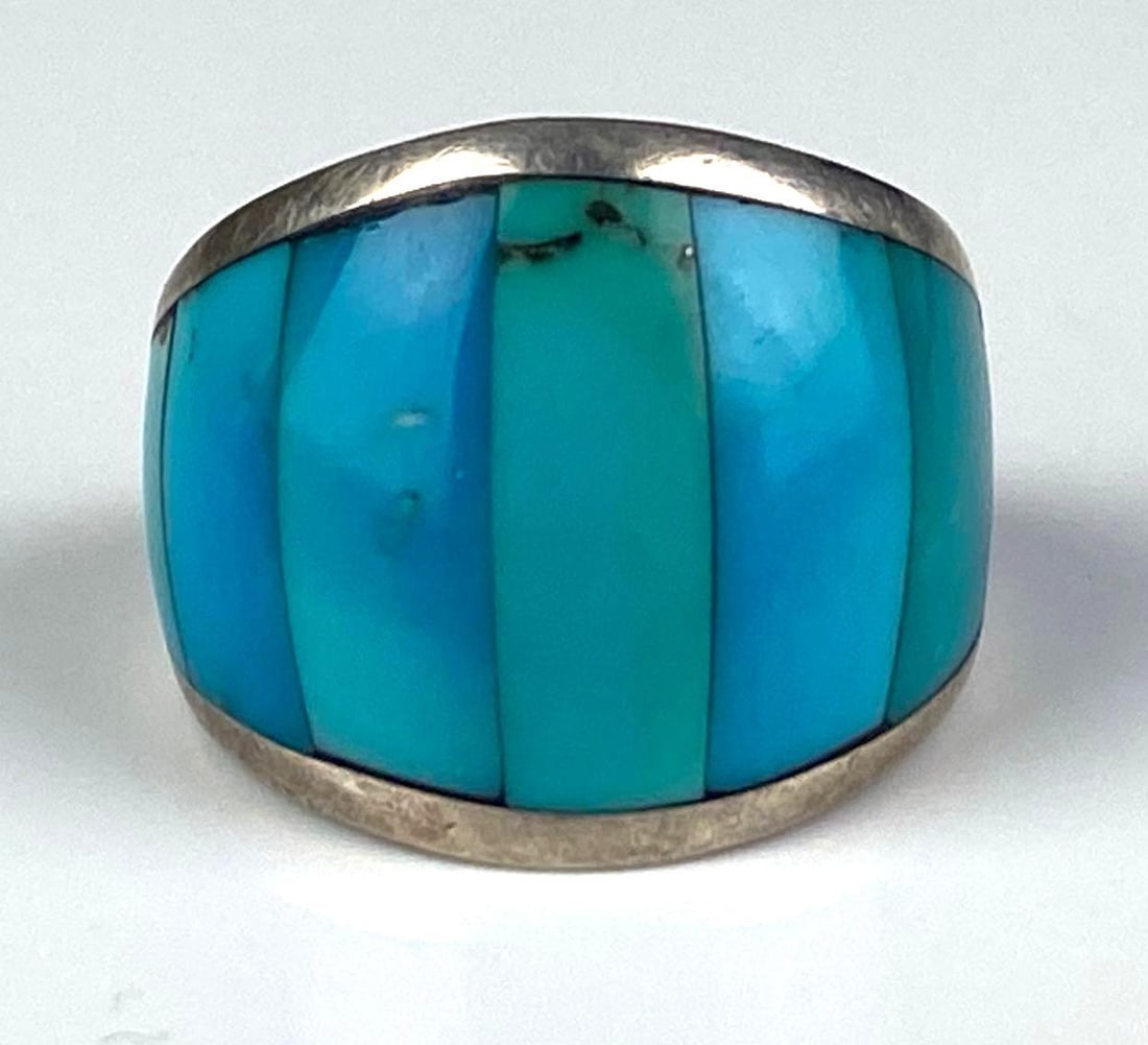 Sterling Silver Turquoise Ring (1 of 4)