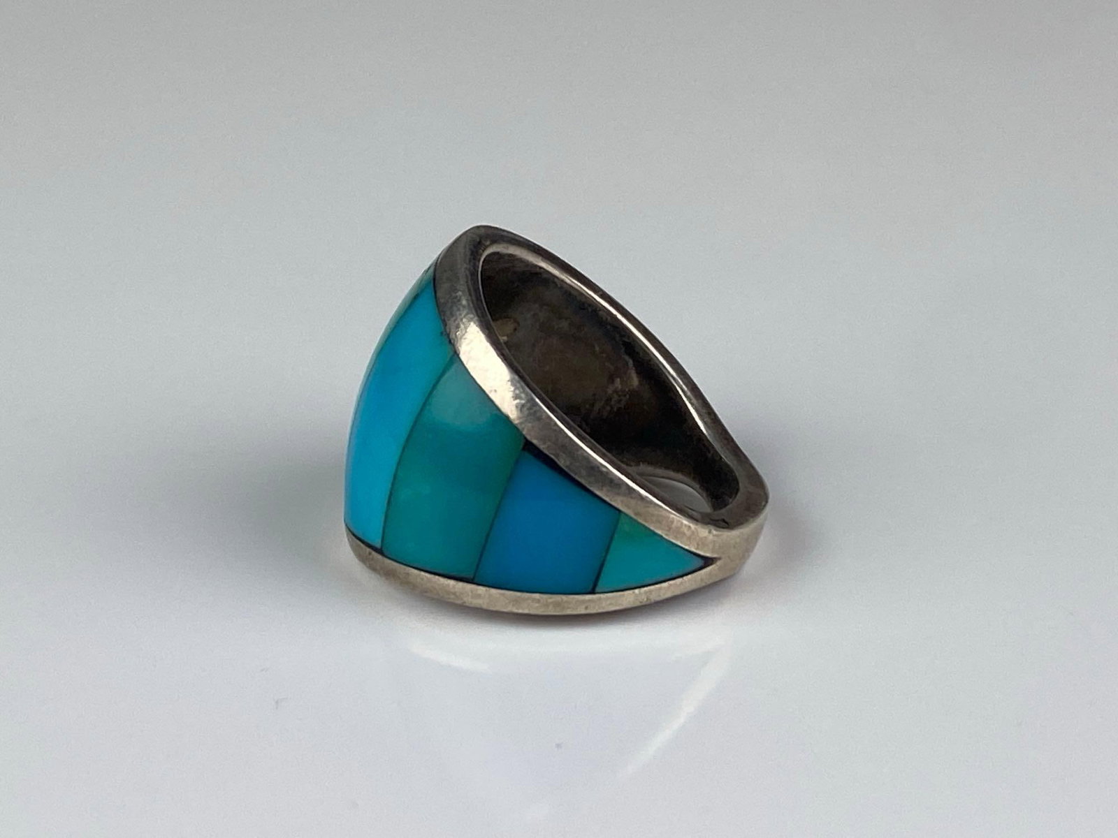 Sterling Silver Turquoise Ring - 2