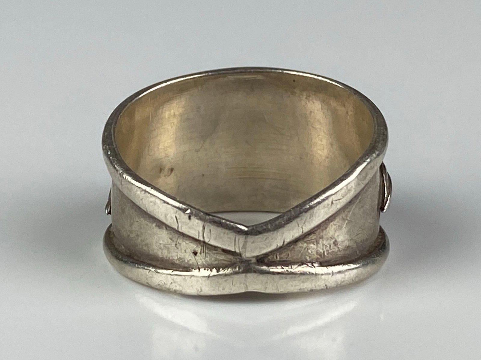 Sterling Silver Native American Turquoise Ring - 3