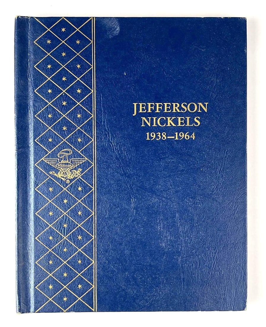 Group of 67 US Jefferson Nickels in a Whitman Coin Folder (1 of 4)