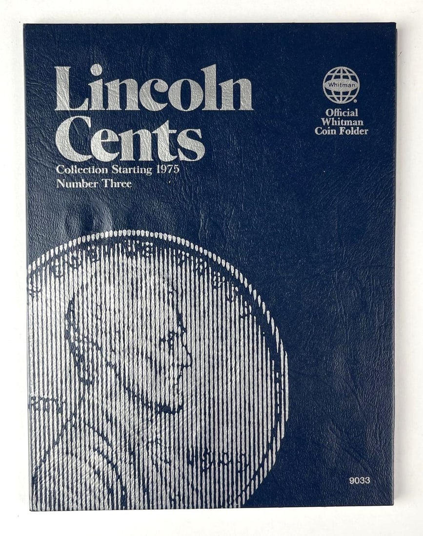 Group of 72 US Lincoln Head Cents in a Whitman Coin Folder: Includes years 1975,1995, 2007 D and more.