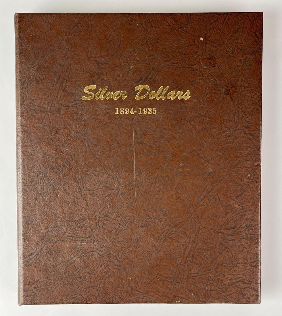 Empty 1894-1935 Silver Dollars Dansco Coin Album: Empty 1894-1935 Silver Dollars Dansco Coin Album