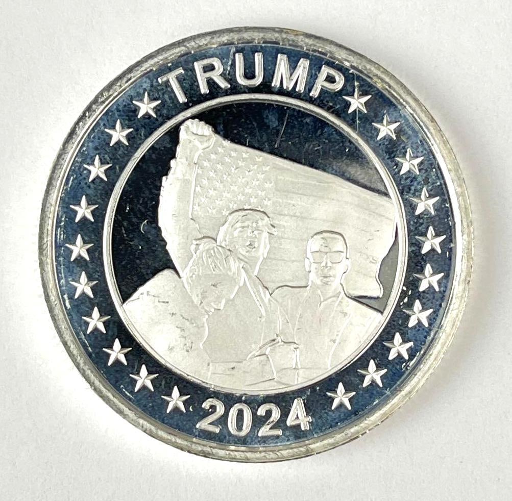 2024 Trump 1 oz .999 Fine Silver Round (1 of 2)