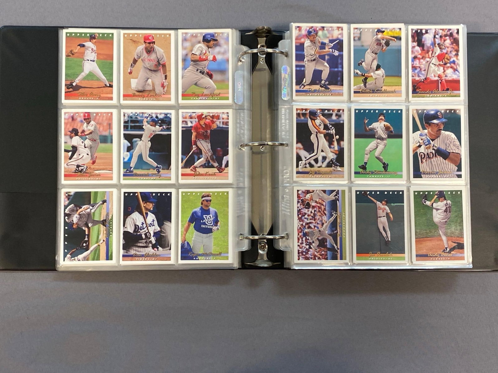 1993 Upper Deck Baseball Trading Cards Complete Set - 3