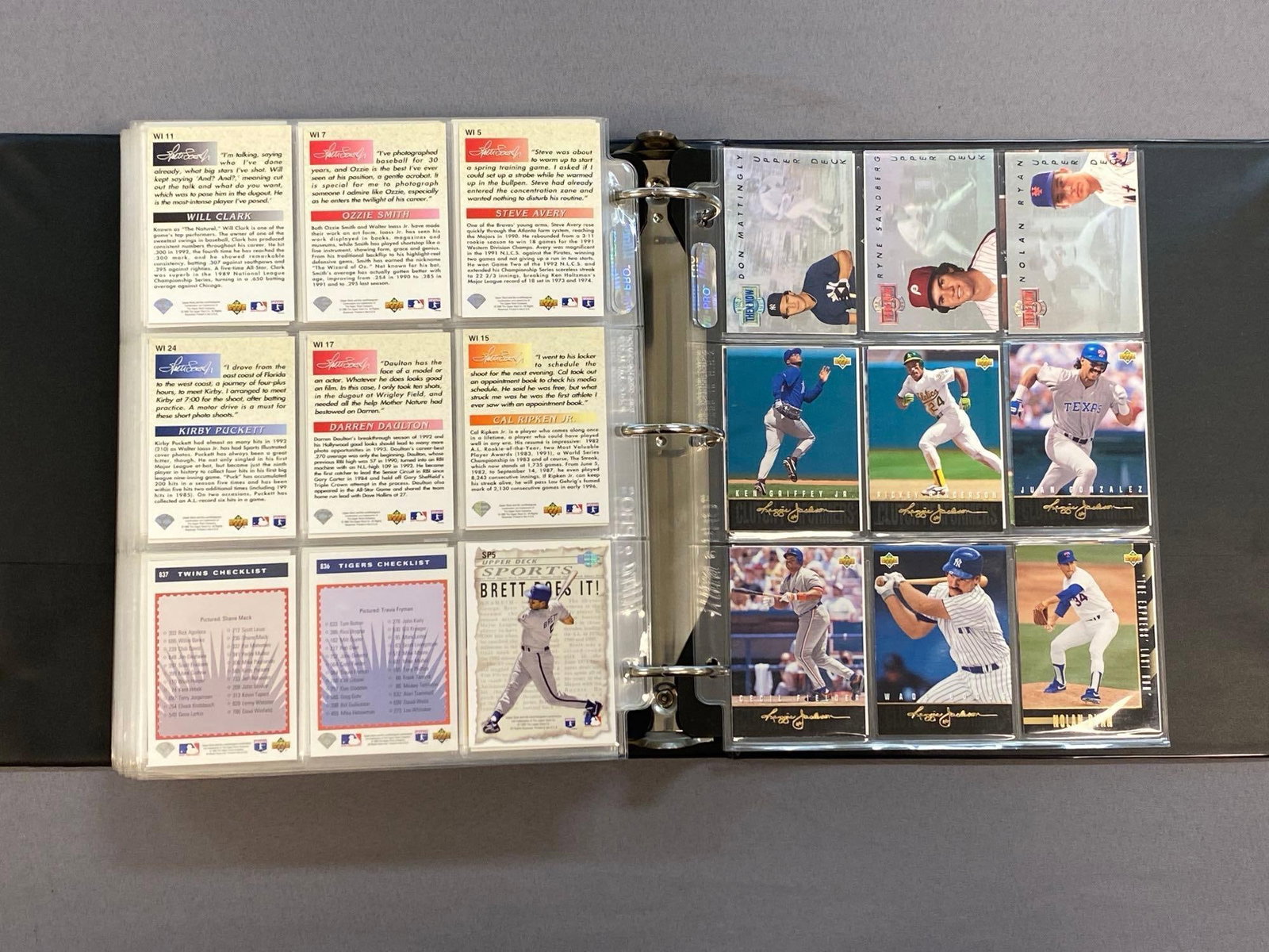 1993 Upper Deck Baseball Trading Cards Complete Set - 7