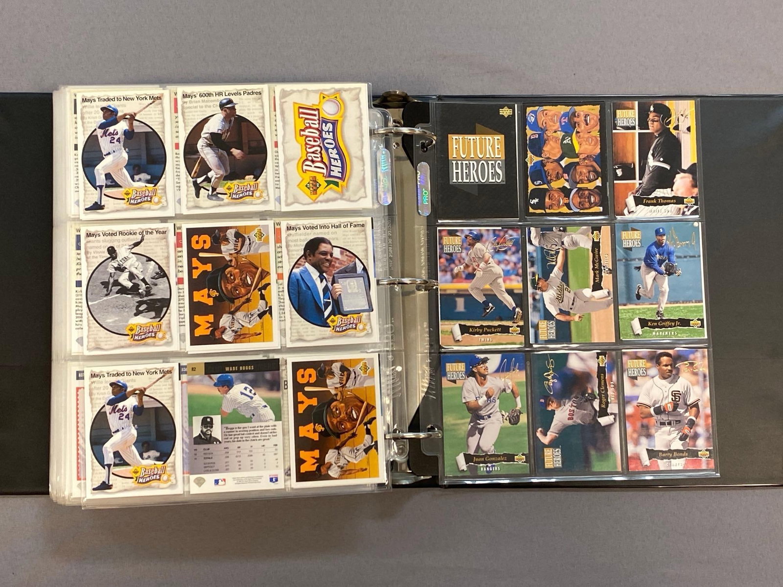 1993 Upper Deck Baseball Trading Cards Complete Set - 8