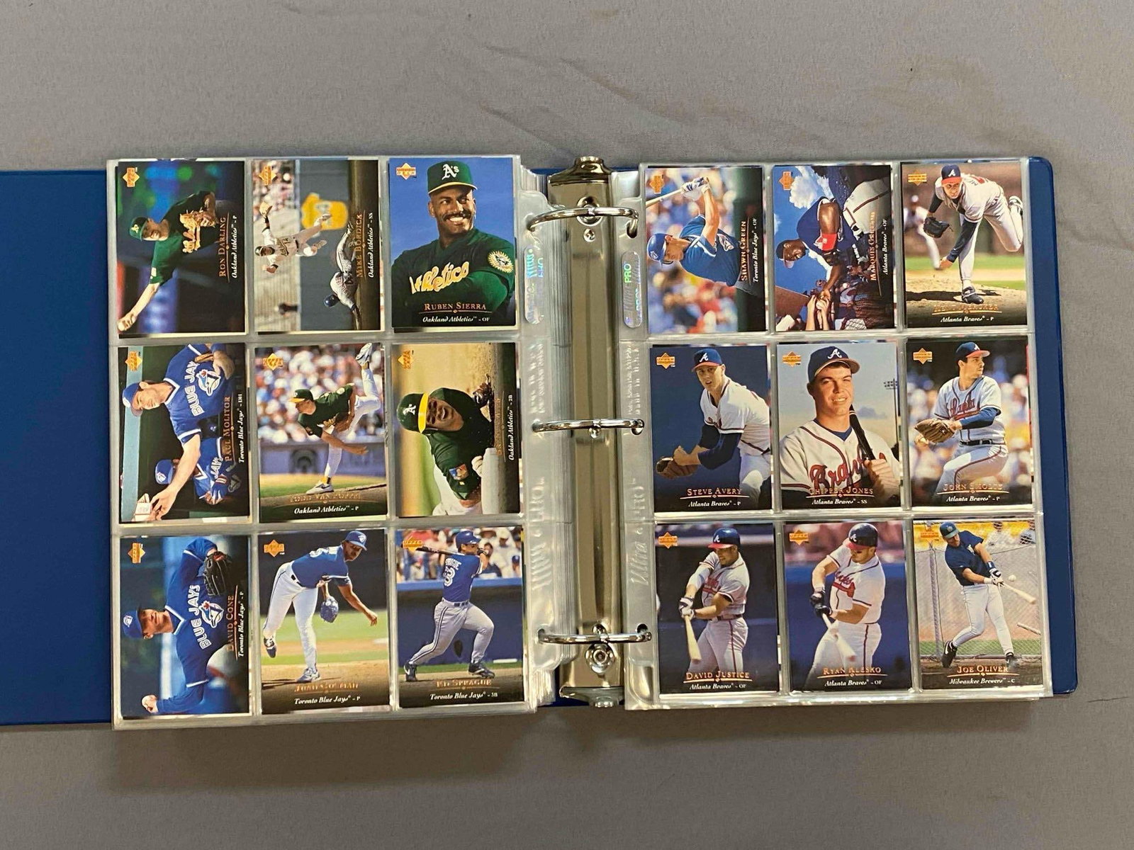 1995 Donruss/Select/Upper Deck Baseball Trading Cards Complete Sets - 5