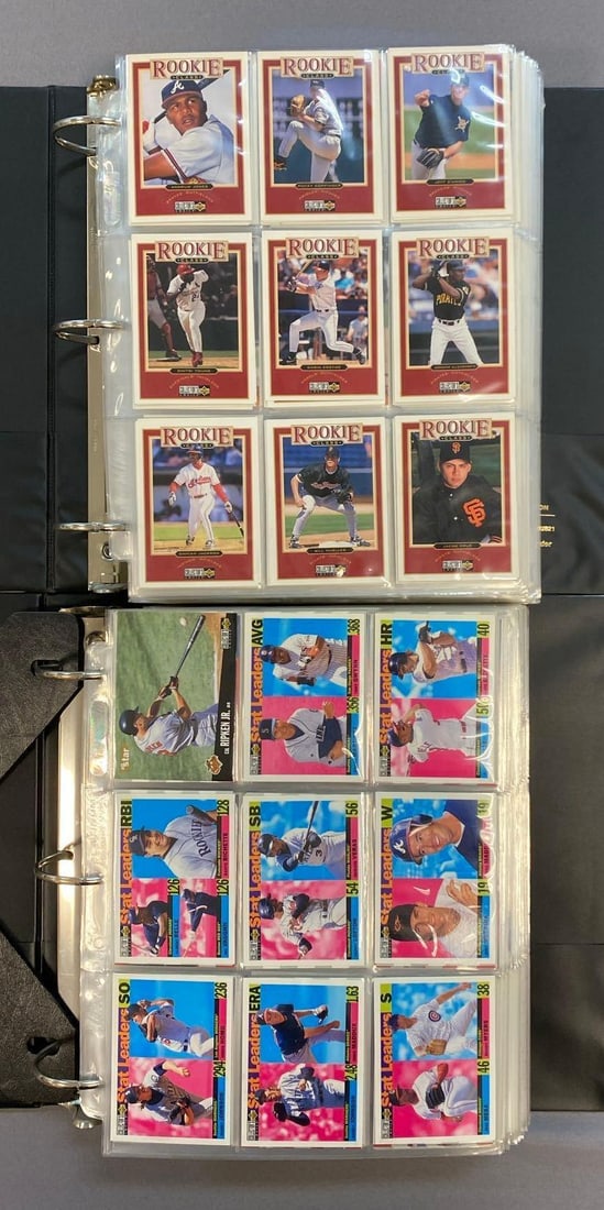 Group of 2 Albums of 1990S Assorted Baseball Trading Cards (1 of 5)
