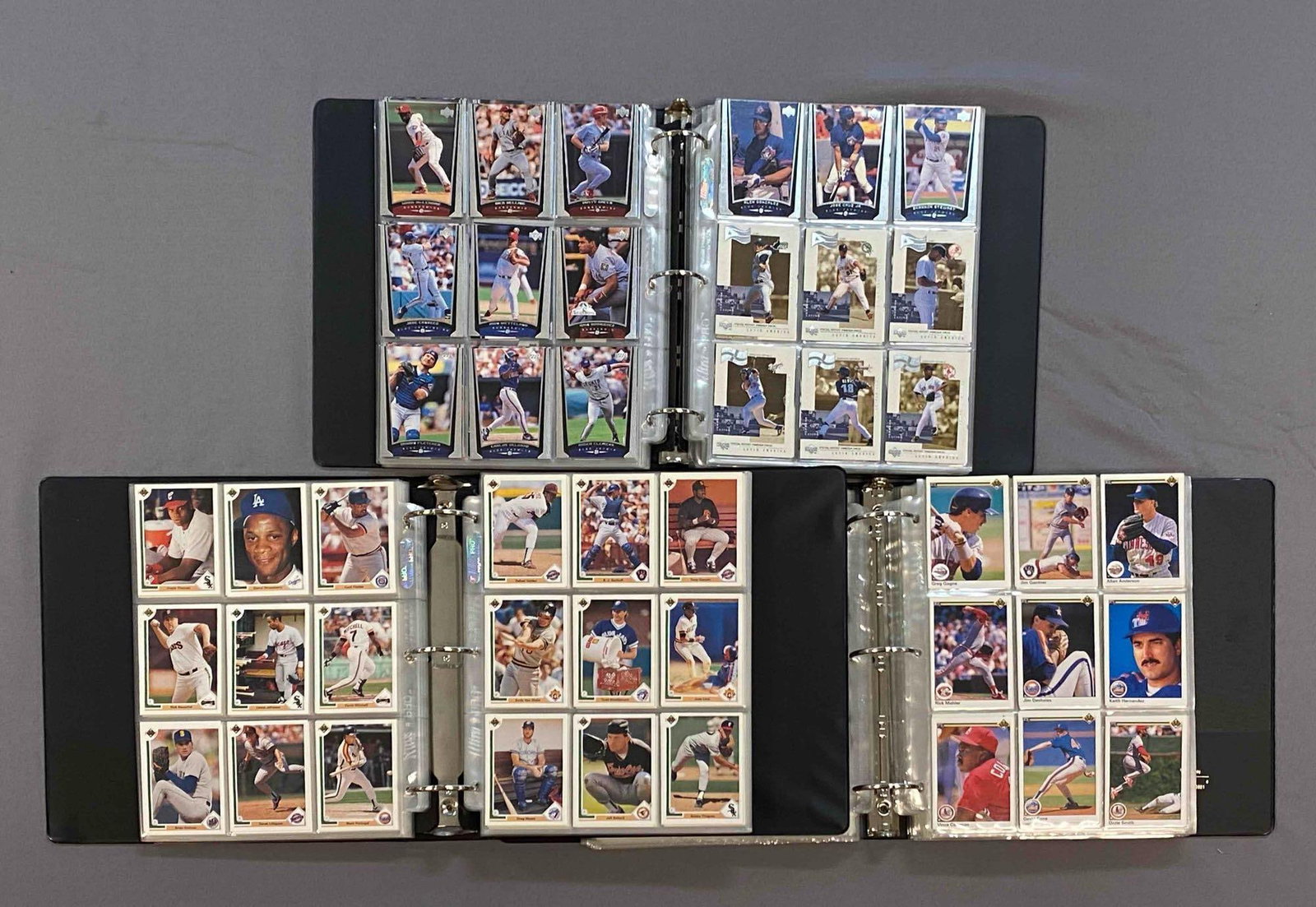 1990s Upper Deck Baseball Trading Cards Complete Sets - 2