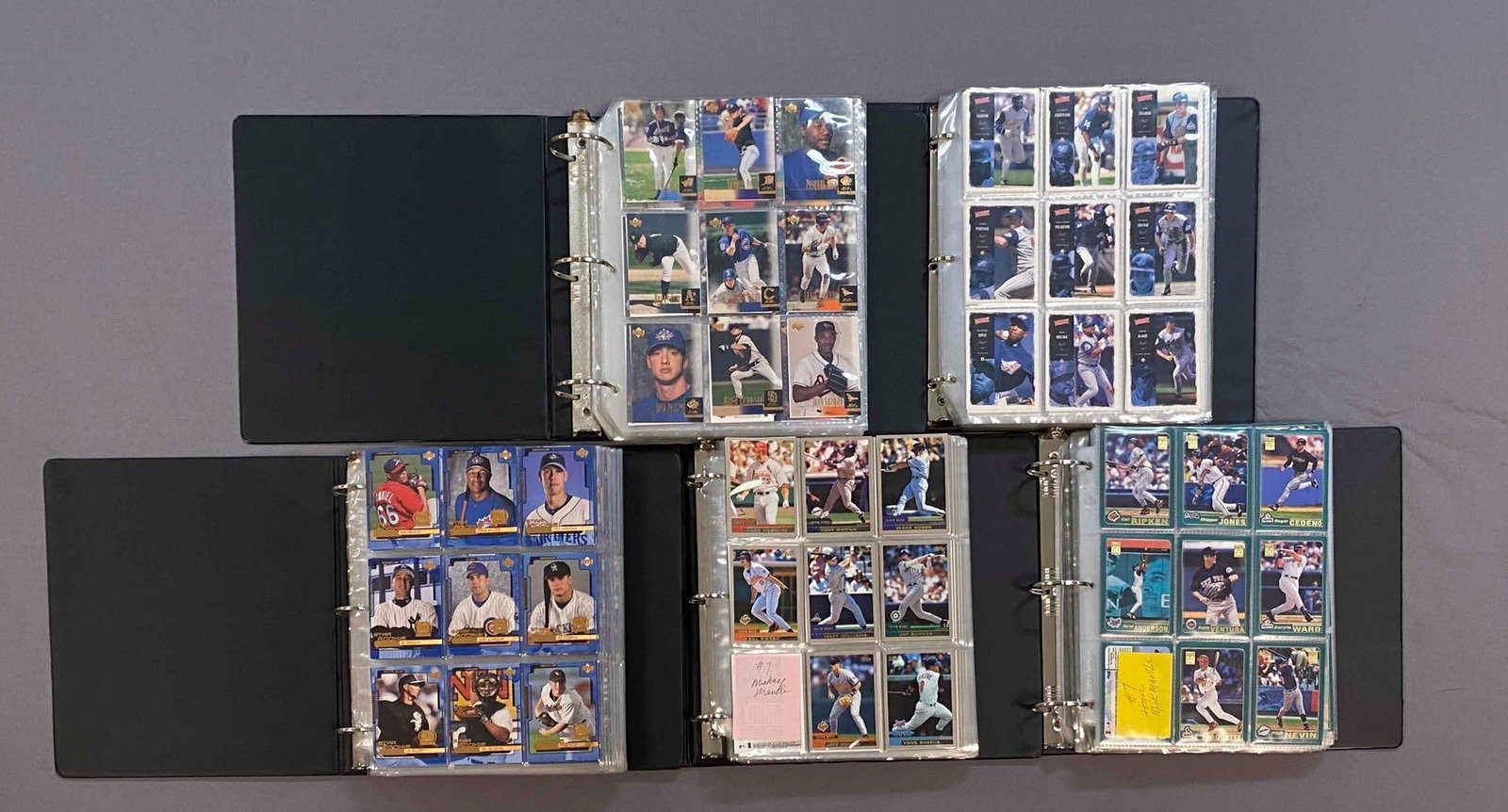2000s Upper Deck/Topps Baseball Trading Cards Complete Sets/Series - 2