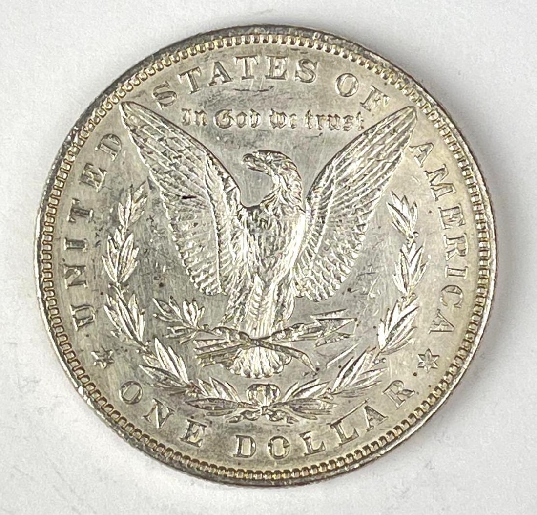 1881 US Morgan Silver Dollar - 2