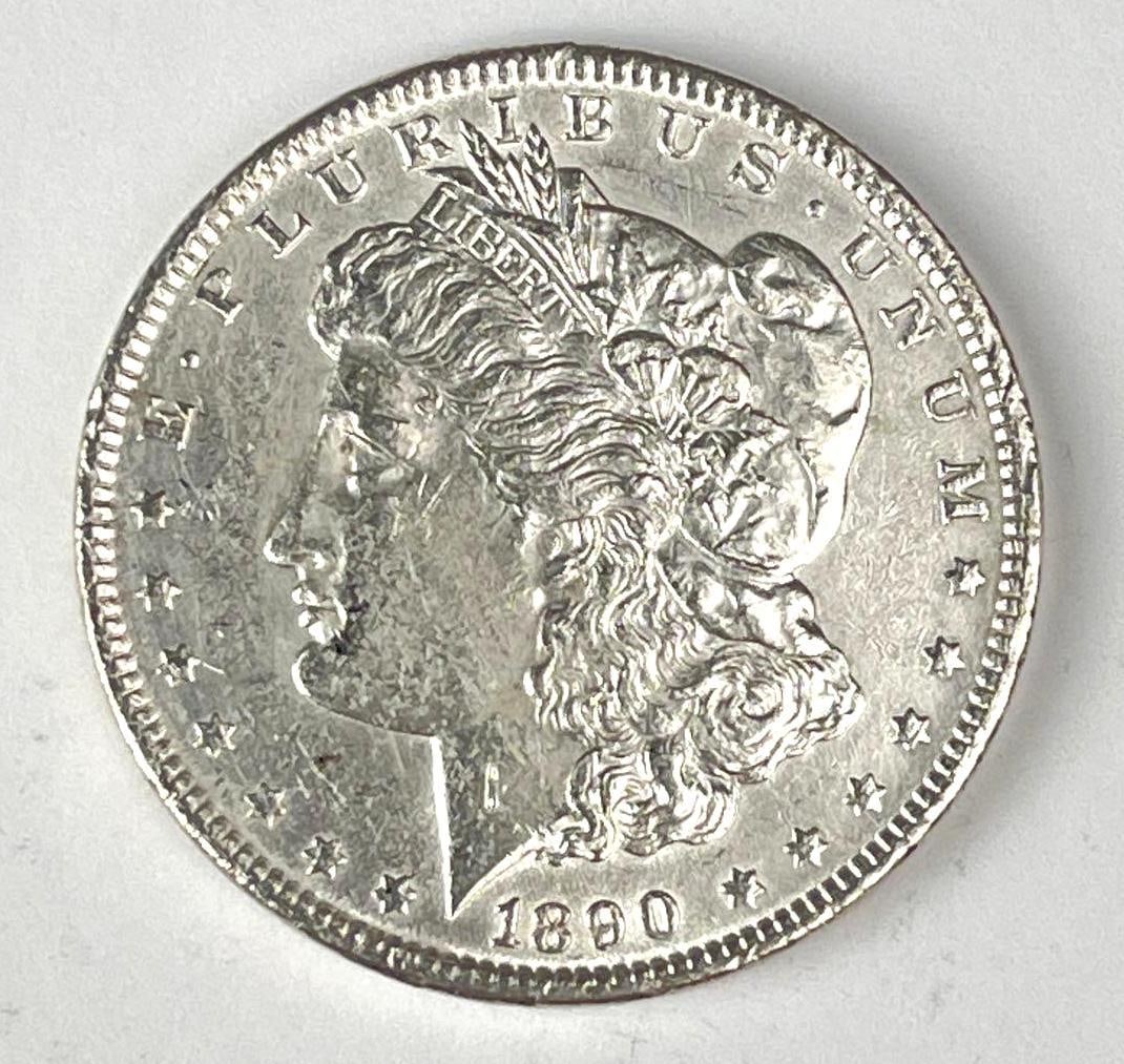 1890 US Morgan Silver Dollar: 1890 US Morgan Silver Dollar