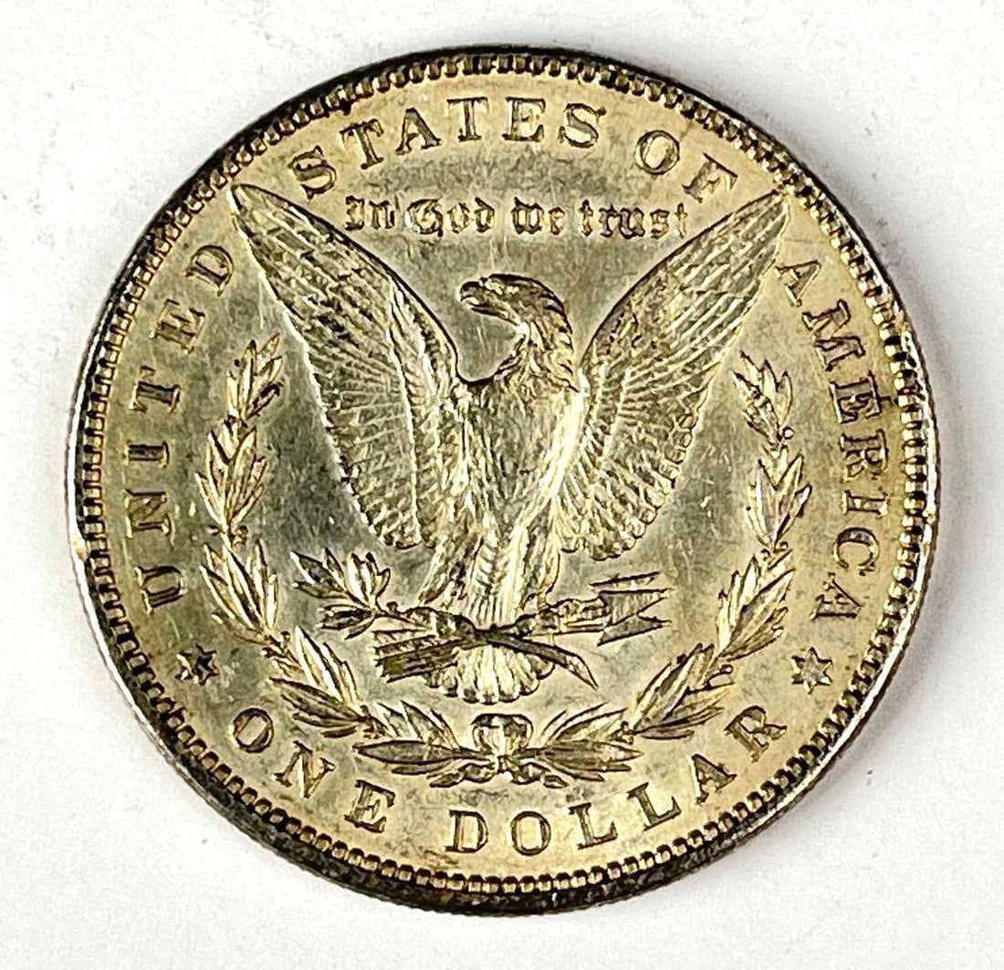 1897 US Morgan Silver Dollar - 2