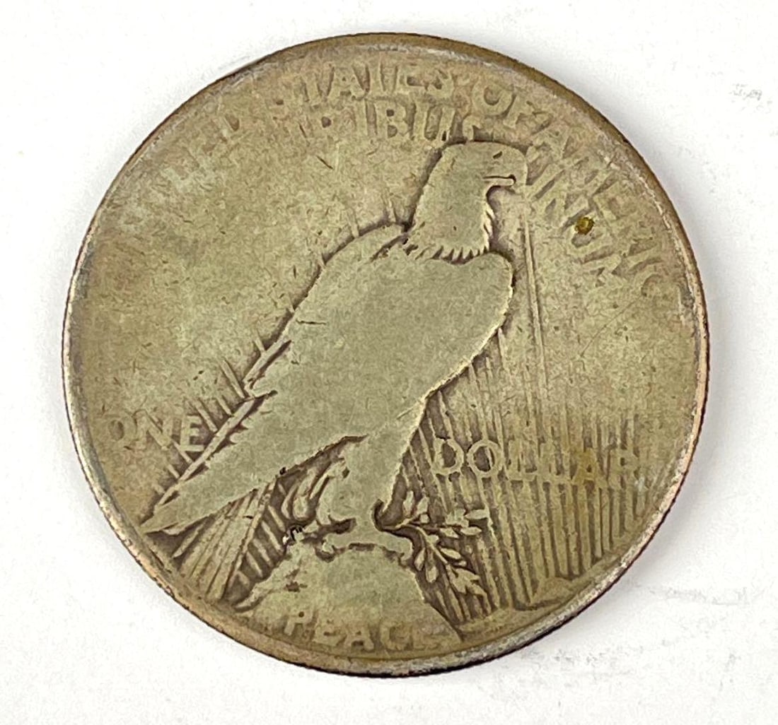 1927 US Peace Silver Dollar - 2