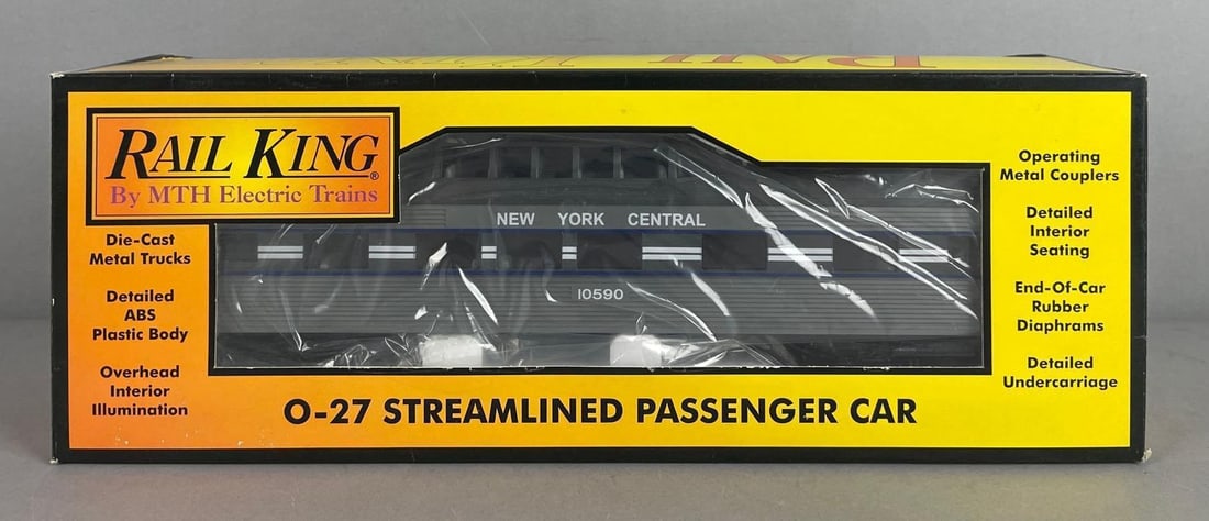 MTH Rail King O Scale Streamlined Vista Dome Passenger Car (1 of 3)