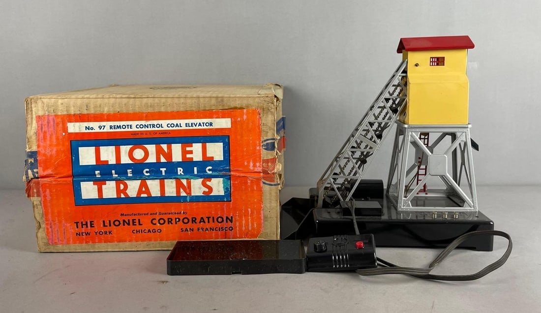 Lionel O Scale No. 97 Remote Control Coal Elevator: Includes original box