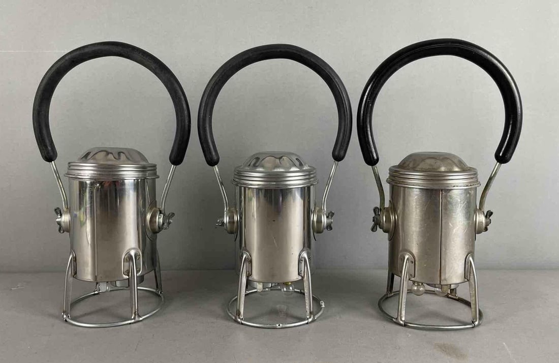 Group of 3 Conger Battery Powered Railroad Lanterns (1 of 3)