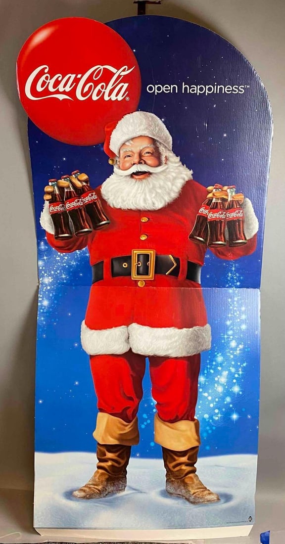 2010 Coca-Cola Christmas Santa Standee (1 of 3)