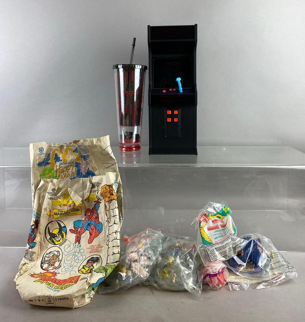 Group of 2 2025 Disney Tron Ares Promotional Movie Items and More (1 of 6)