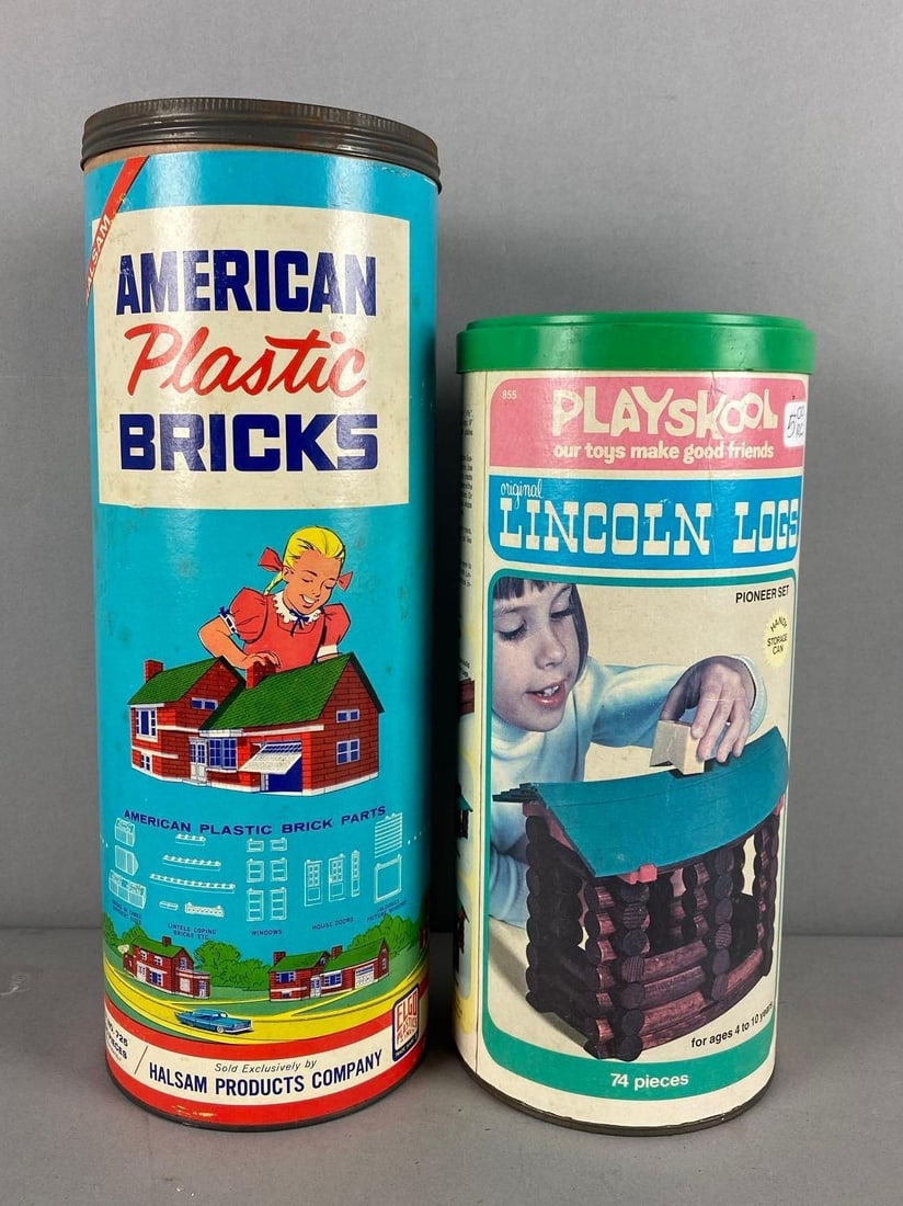 Group of 2 Vintage 1970s Building Toys (1 of 3)