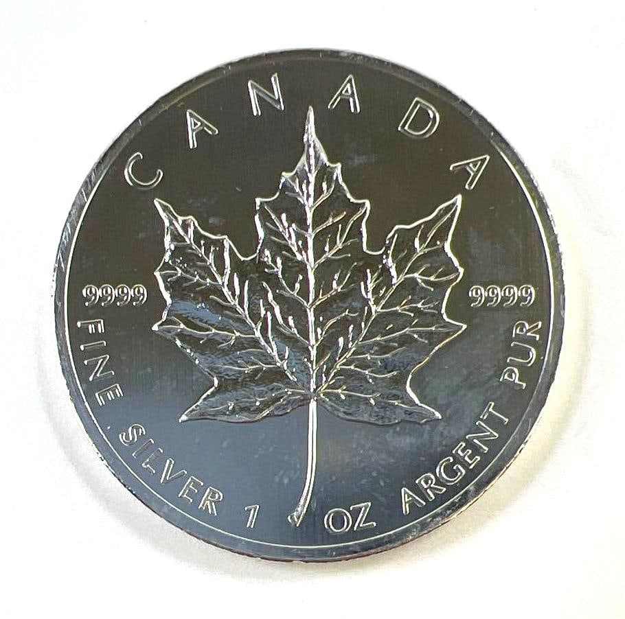 2013 Canada Maple Leaf 1 oz .9999 Fine Silver $5 Coin: 2013 Canada Maple Leaf 1 oz .9999 Fine Silver $5 Coin