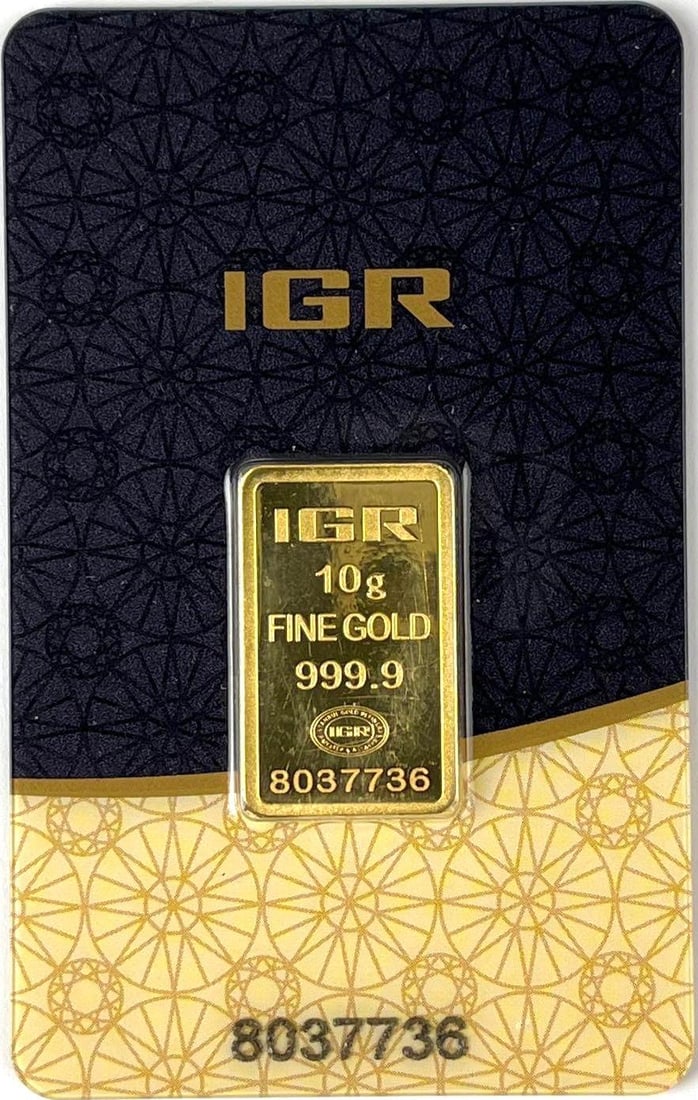 Istanbul Gold Refinery 10 Gram 999.9 Fine Gold Ingot/ Bar: Istanbul Gold Refinery 10 Gram 999.9 Fine Gold Ingot/ Bar