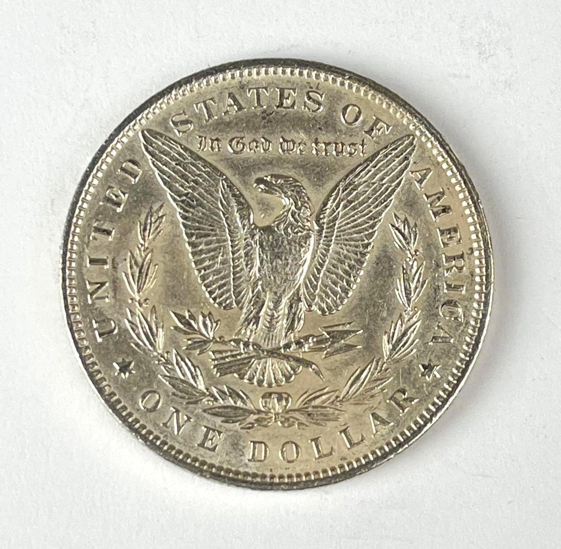 1886 US Morgan Silver Dollar - 2