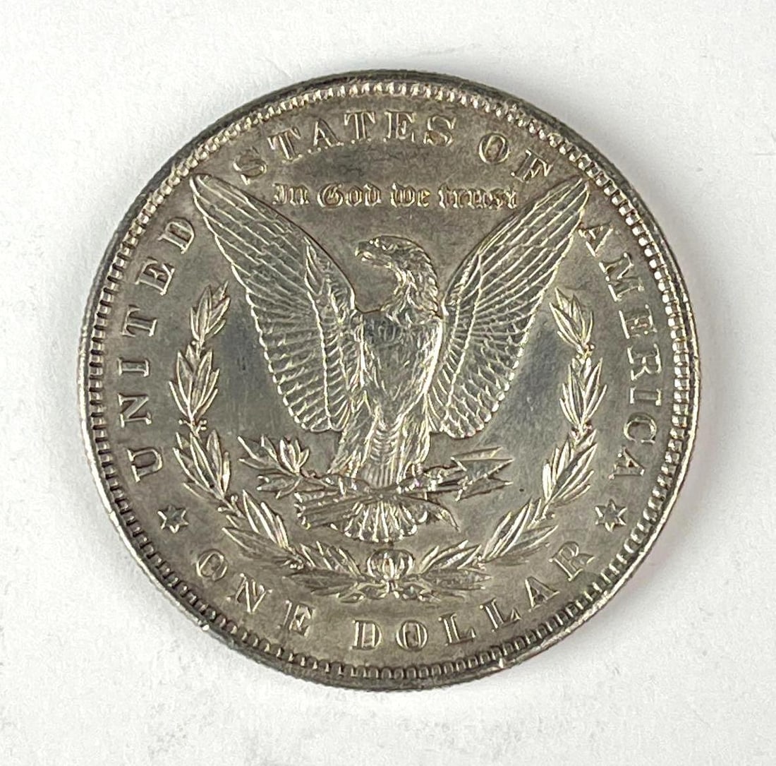 1896 US Morgan Silver Dollar - 2